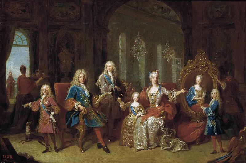Jean Ranc The Family of Philip V oil painting image